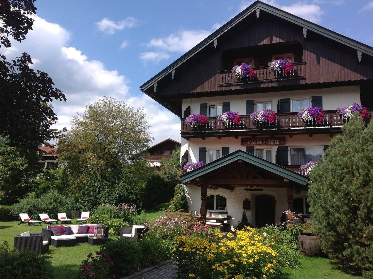 Hotel Landhaus Ertle Bad Wiessee Exterior foto